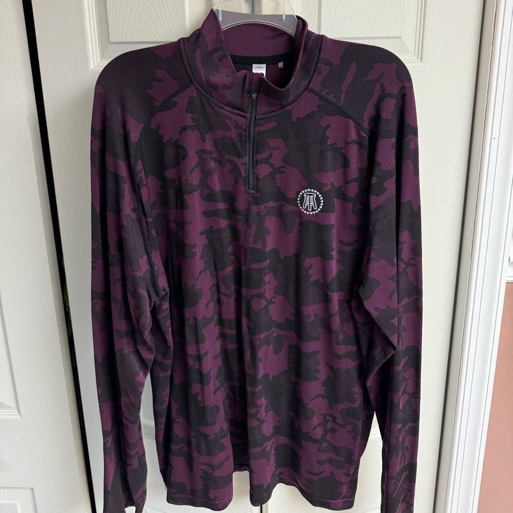 UNRL Barstool Golf quarter zip pullover